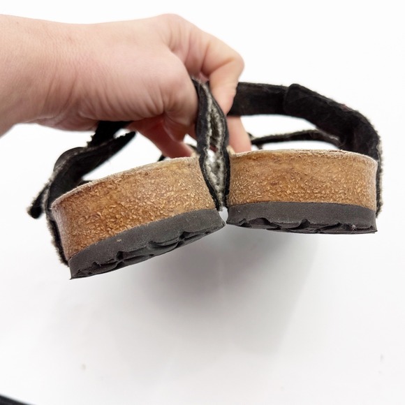 Birki's Birkenstock Lennox Mesh Trekking Stone Textile Sandals EU 38 US 7 - Picture 6 of 10